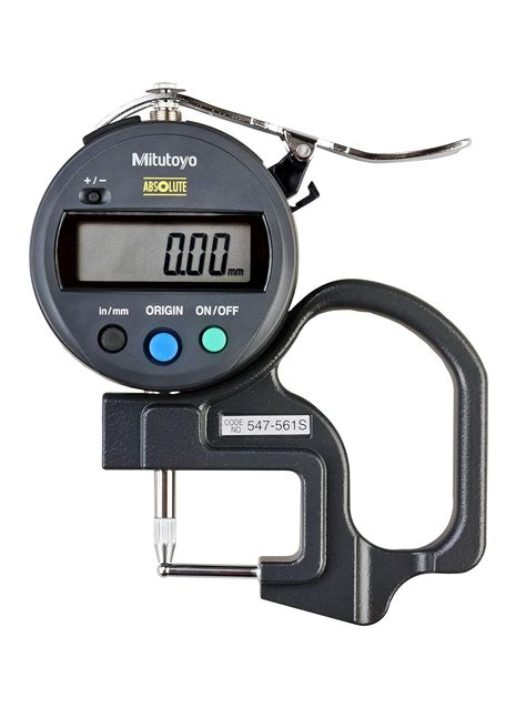 mitutoyo thickness measuring gauge|mitutoyo gauge thickness check.